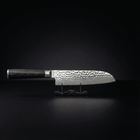 Japanilainen käsintaottu Santoku-veitsi – 18 cm tarkkuusterä