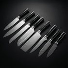 Japanilainen Premium Damascus 8-osainen Veitsisetti – Tarkkuuskokoelma