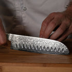 Japanilainen Santoku-veitsi – 18 cm monikäyttöterä