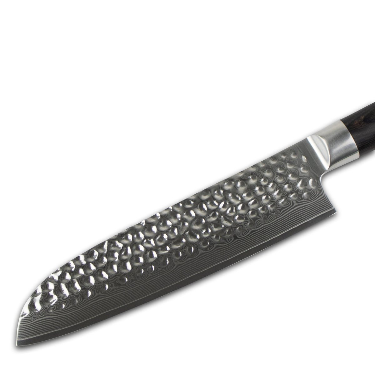 Japanilainen käsintaottu Santoku-veitsi – 18 cm tarkkuusterä