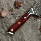 Japanilainen Damascus Kazoku Gyuto -kokkiveitsi – 21,2 cm tarkkuusterä