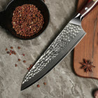 Japanilainen Damascus Kazoku Gyuto -kokkiveitsi – 21,2 cm tarkkuusterä