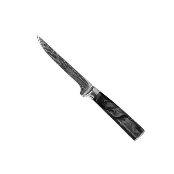 Japanilainen Premium Damascus 8-osainen Veitsisetti – Tarkkuuskokoelma